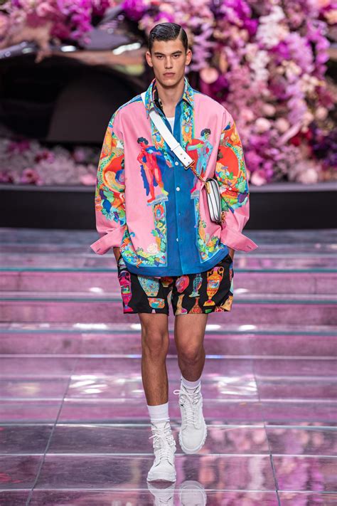 versace 2020 spring summer|versace fashion show.